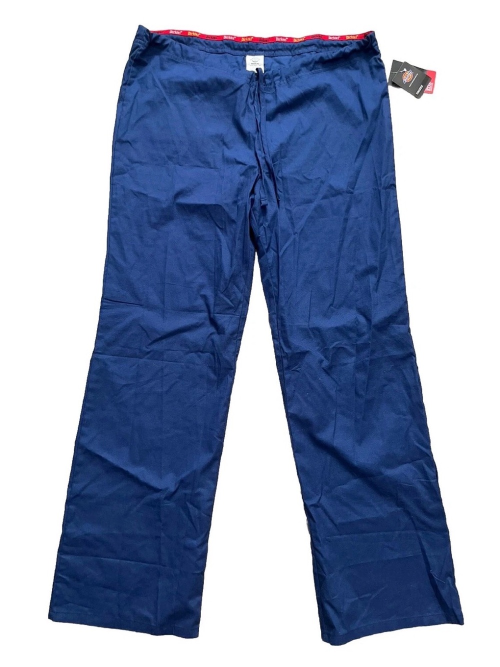 Dickies EDS Signature Unisex Drawstring Navy Scrub Pants - 83006 Size Medium NWT